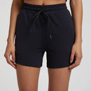 Women's Quick Dry Drawstring High Waist Sport Shorts