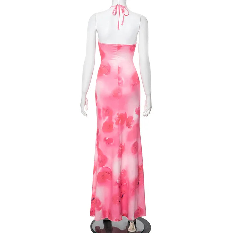 Women’s Printed hip Shaping Maxi Dress