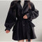 Warm Elegant Belt Coat