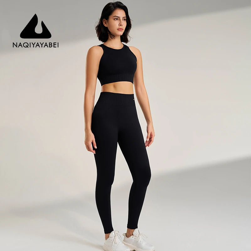 Women’s Seamless Crop & Leggings Co-Ord