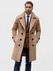 Men's Long Woollen Coat