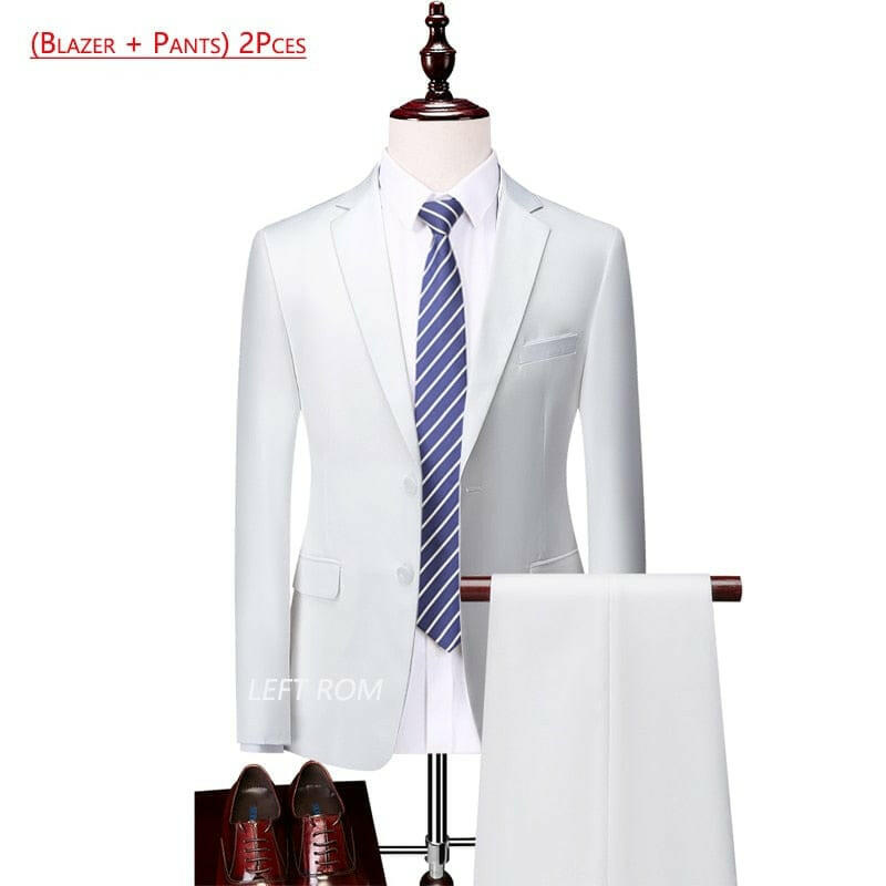 Mens Suit Three-piece