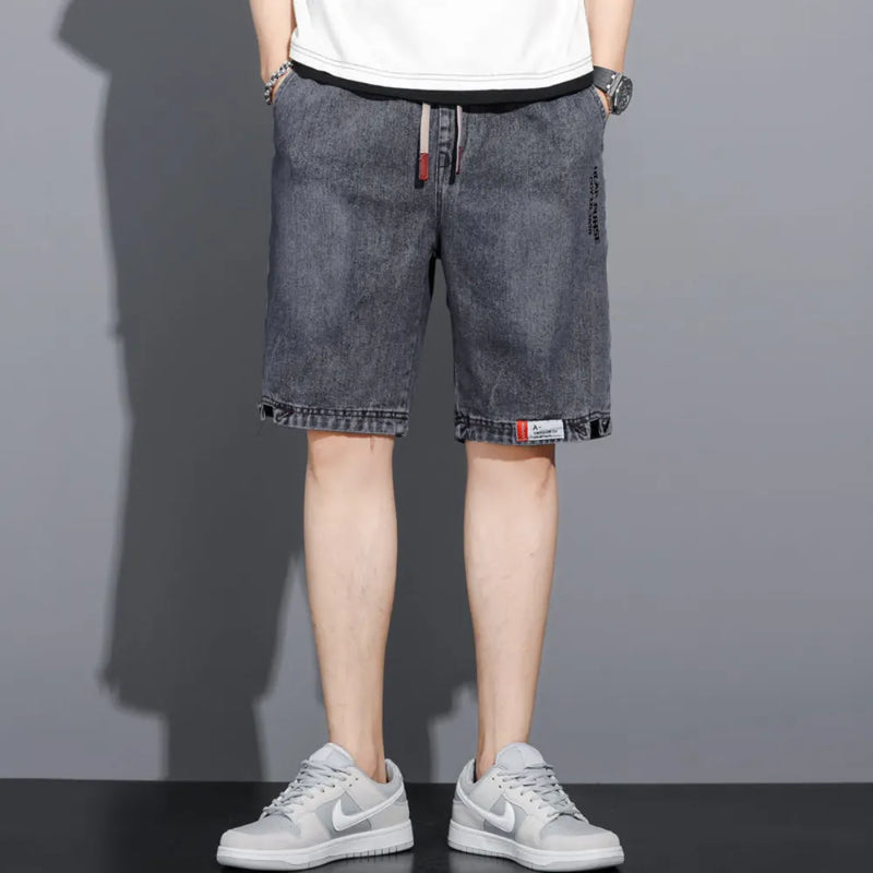 Men's Denim Loose Shorts