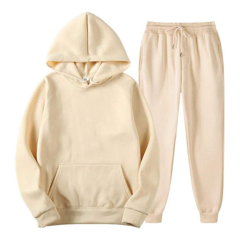 Men's Hoodie Sweatshirt + Sweatpants Tracksuit