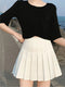 Summer High Waist A-Line Skirt