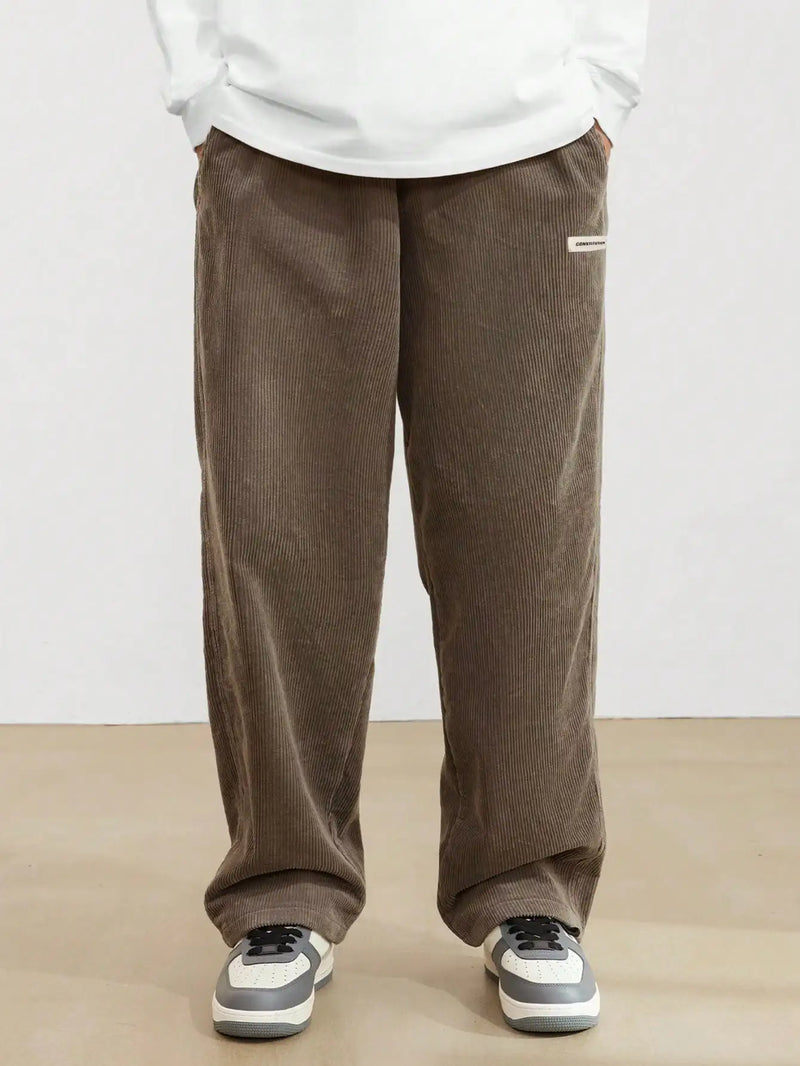 Men's Slant Pocket Corduroy Pants