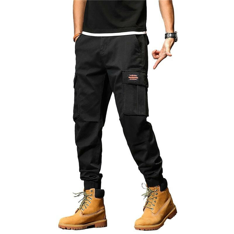 Men Joggers Cargo Pants with Multi-pocket