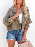 Women Hooded Denim Jacket