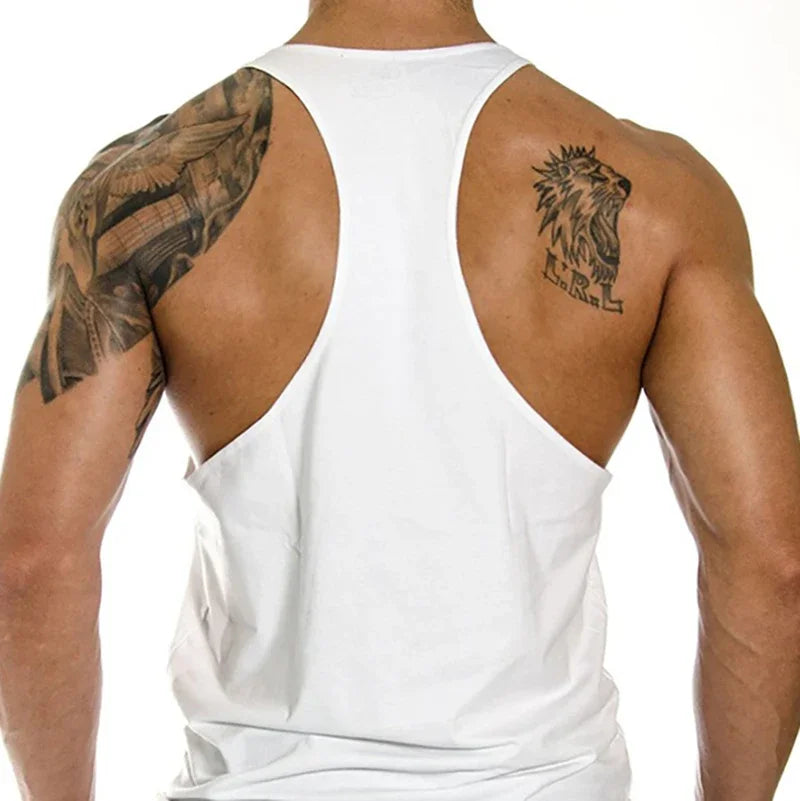 Men’s Muscle Stringer Tank Top