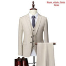 Mens Suit Three-piece