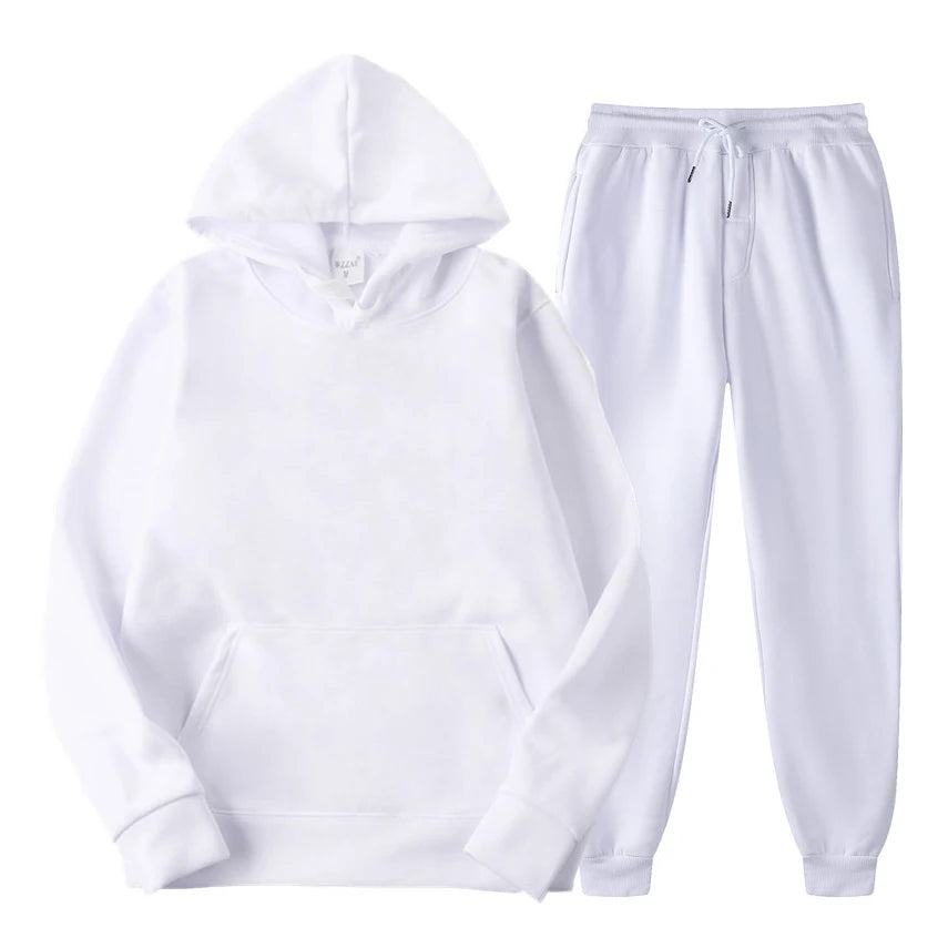 Men's Hoodies + Sweatpants Tracksuit