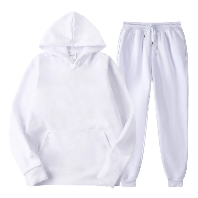 Men's Hoodie Sweatshirt + Sweatpants Tracksuit