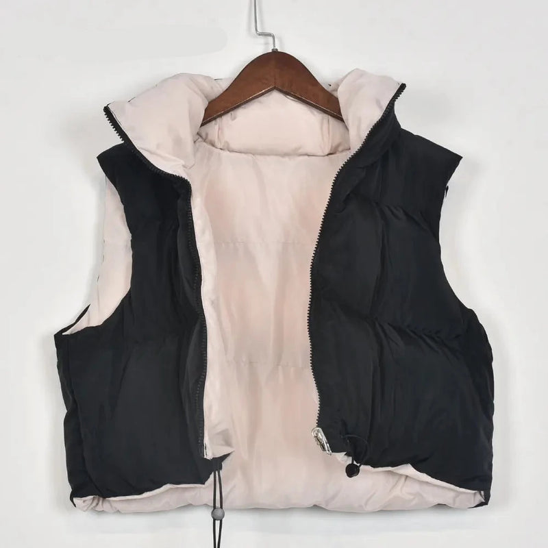 Women's Cropped Vest Jacket