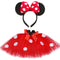 Girls Minnie Tutu Skirt And Hairband