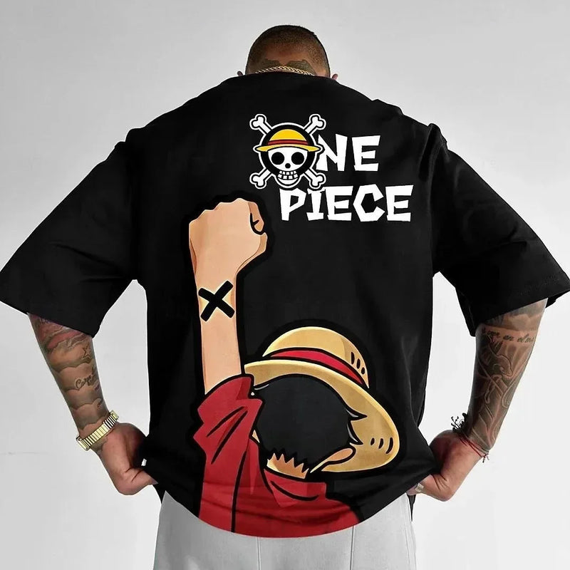 Men's One Piece Anime Cartoon T-Shirt