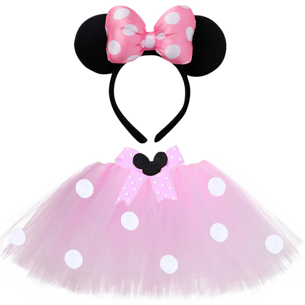 Minnie Tutu Skirt And Hairband