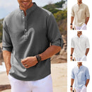 Long Sleeve Cufflinks Men's Shirt