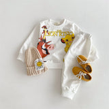 Kids Cartoon Printed Lion Kings Jumpers