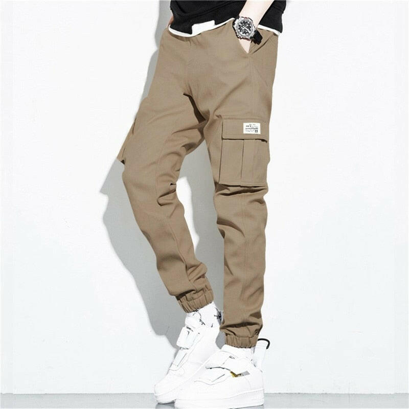 Men Joggers Cargo Pants with Multi-pocket