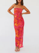 Women's Summer Maxi Skirt Set