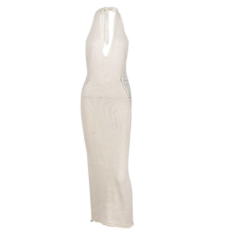 Women’s Knitted Long Maxi Dress