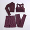 2/3/4PCS Women's Seamless Sports Set