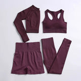 2/3/4PCS Women's Seamless Sports Set