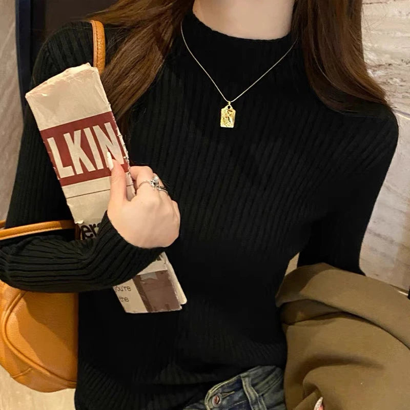 Turtleneck Long Sleeve Jumper