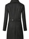 Men's Long Woollen Coat