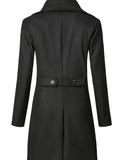 Men's Long Woollen Coat