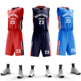 Men's Sleeves-less Basketball Jerseys