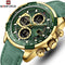 Men Sporty Leather Military Watch