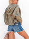 Women Hooded Denim Jacket