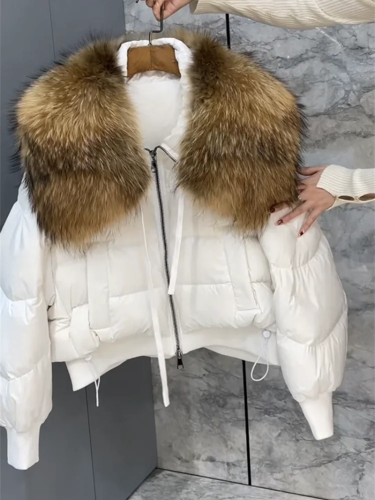 Faux Fur Winter Puffer jacket