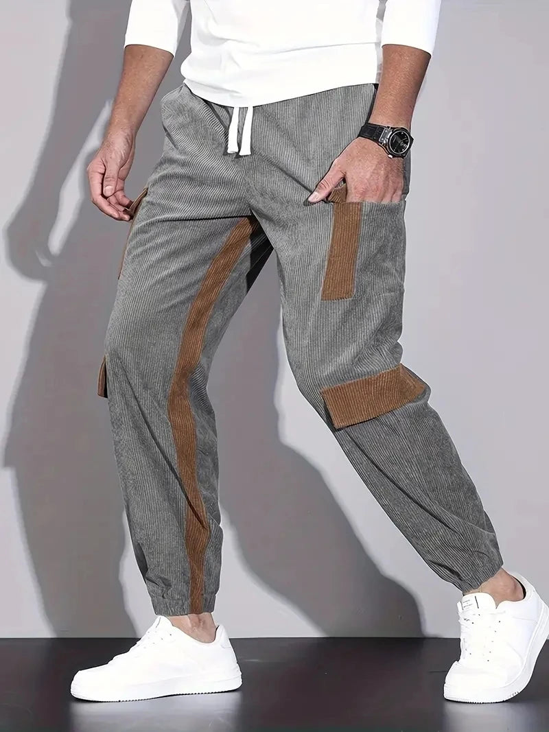 Men's Corduroy Drawstring Pants