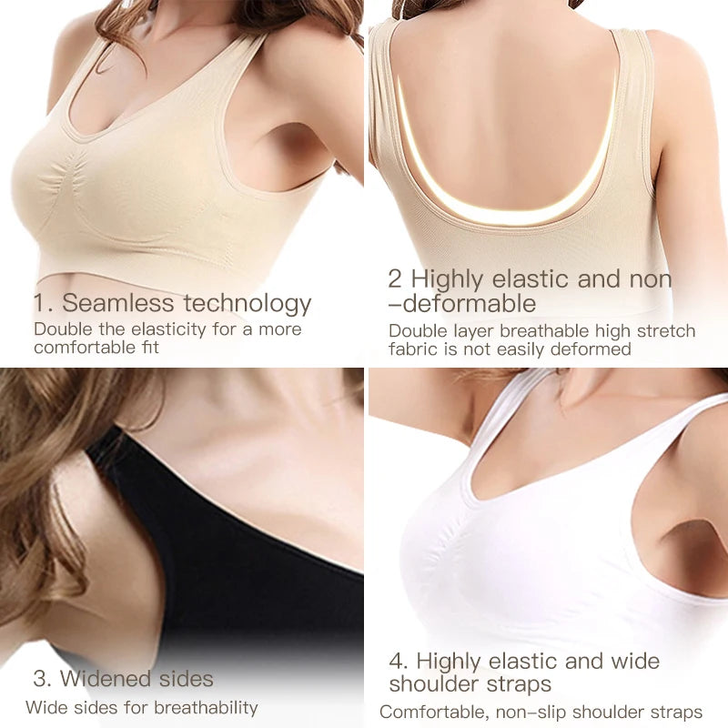 Women's Shockproof Sport Bra.