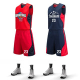 Men's Sleeves-less Basketball Jerseys