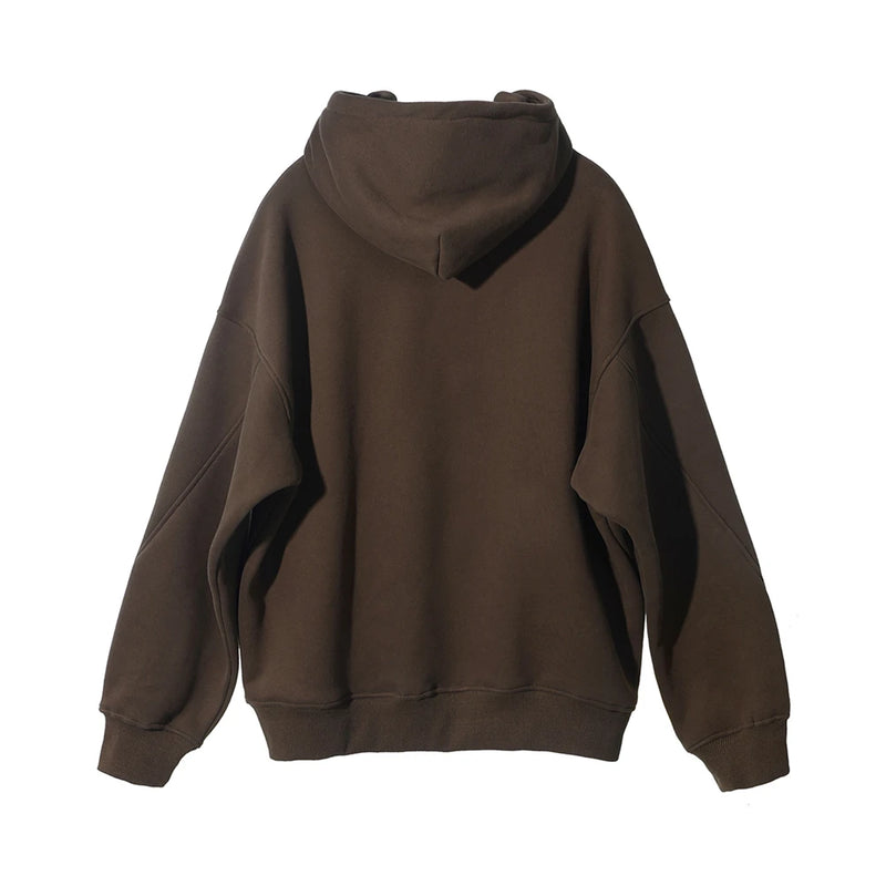 Oversize Fleece Warm Hoodie.