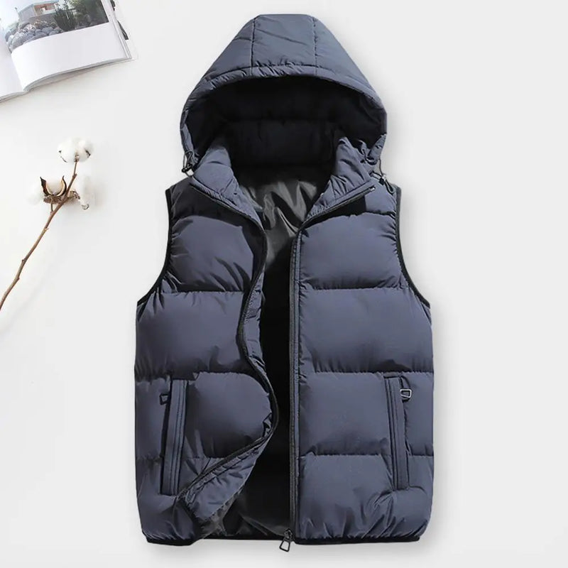 Men's Hooded Puffer Vest