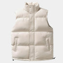 Men' Sleeveless Vest Jackets Winter Fashion Male Cotton-Padded Vests Coats Men Warm Waistcoats Clothing 5XL