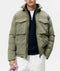 Men's Cargo Stand-up Collar Padded Jacket