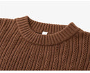 Men's Knit Pullover Crew Neck Sweater