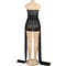 Women Ribbon Strapless Mesh Mini Dress