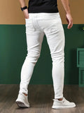 Men's Zipper Stretch Jeans