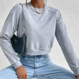 Women's Crewneck Cropped Sweatshirt