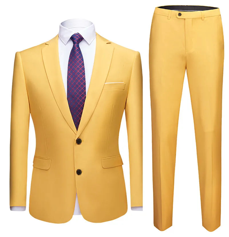 Men's 2-piece Business Dress