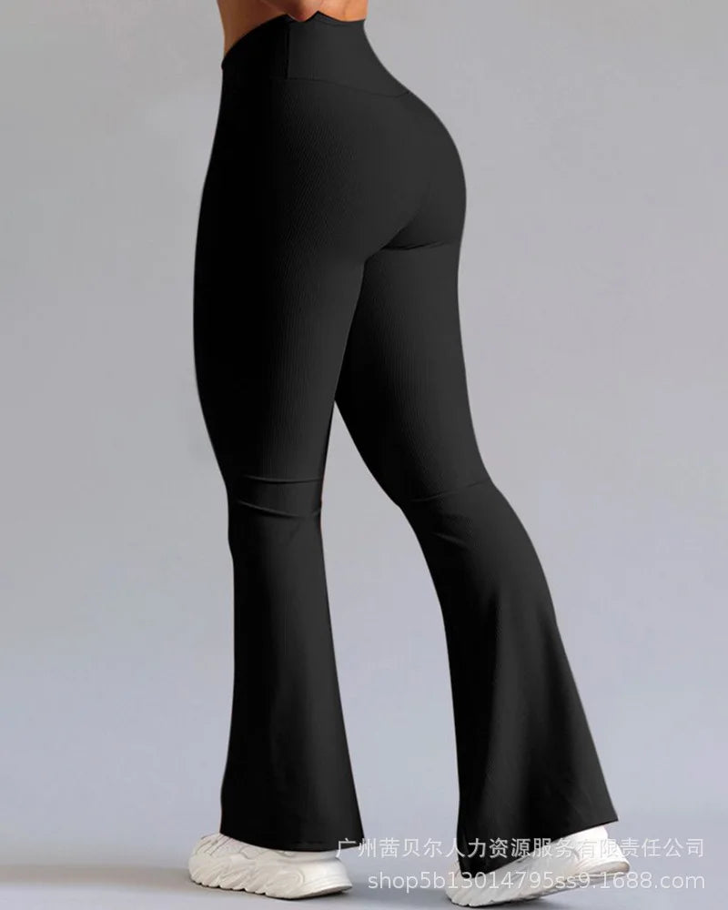 Women Flare Long Legging