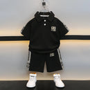 Boys Polo T-shirt & Shorts Co-Ord