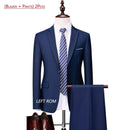 Mens Suit Three-piece