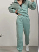 Women's Thick Fleece Tracksuit.